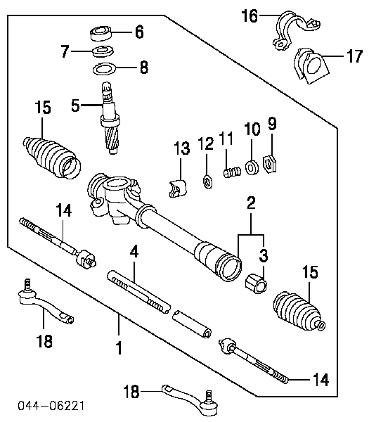 4550352030 Toyota Tração de direção