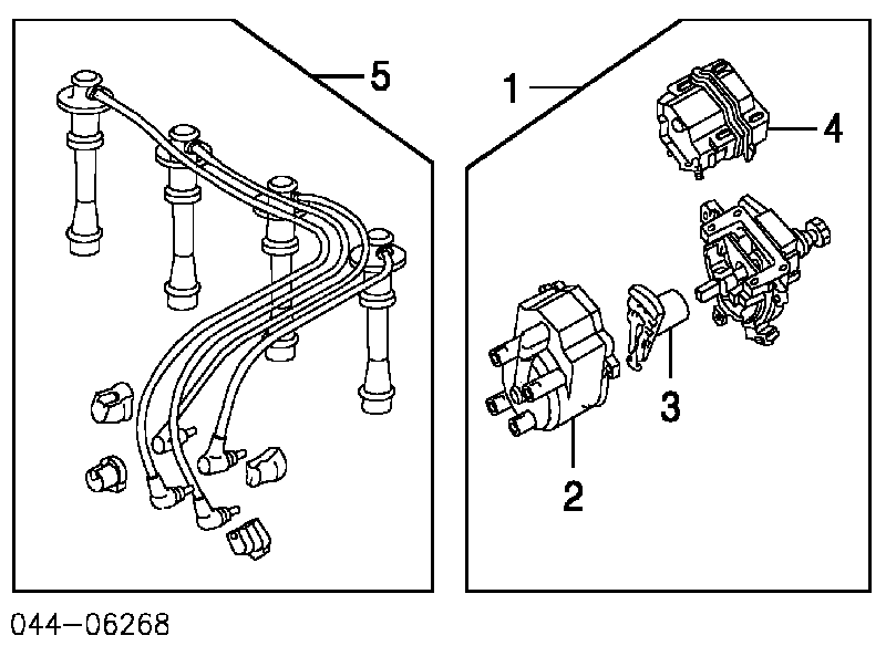 9091902163 Toyota Bobina de ignição