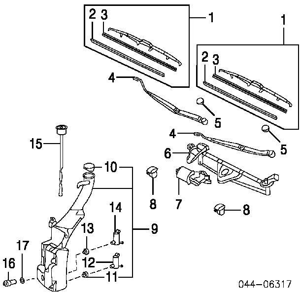 Compre 8538112050 Toyota Injetor de fluido para lavador de pára-brisas