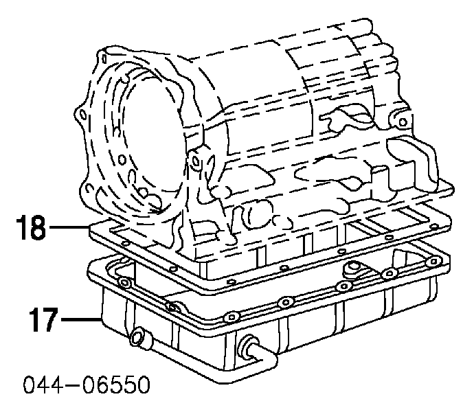3516822011 Toyota Vedante de panela da Caixa Automática de Mudança/Caixa Mecânica de Mudança
