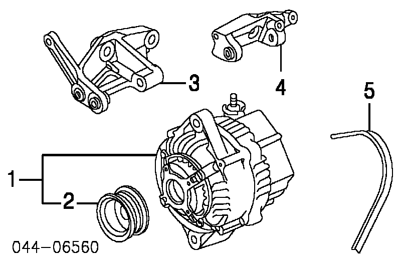 Correia dos conjuntos de transmissão Ford Mondeo 2 BFP