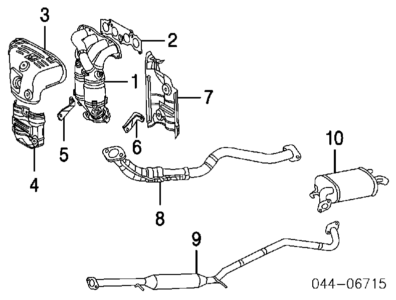 2558728010 Toyota 