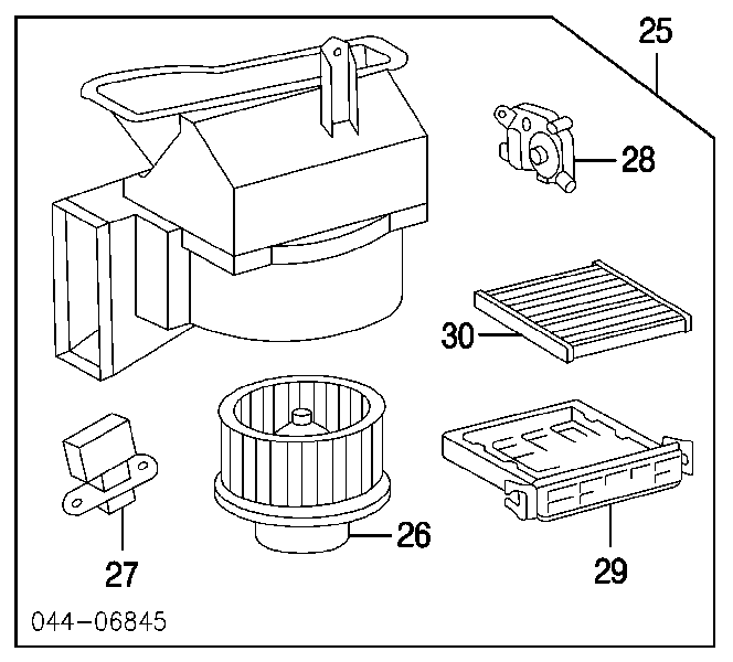 Resistor (resistência) de ventilador de forno (de aquecedor de salão) Toyota 8716513010 preço, a partir de 34,16 USD