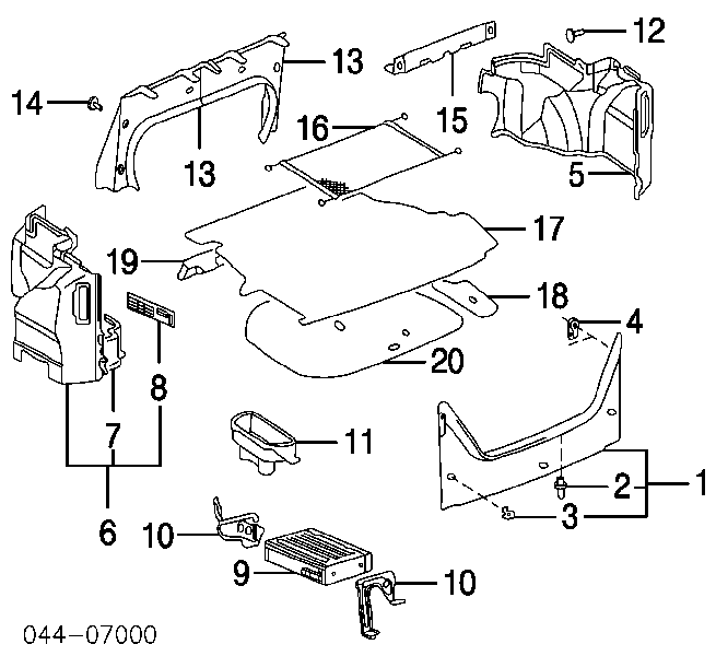 Cápsula (prendedor) de isolador térmico da capota Toyota 90467W0003 preço, a partir de 1,88 USD