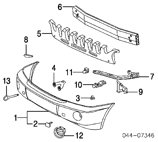Consola (adaptador) de fixação das luzes dianteiras Toyota 5327112060 preço, a partir de 6,33 USD