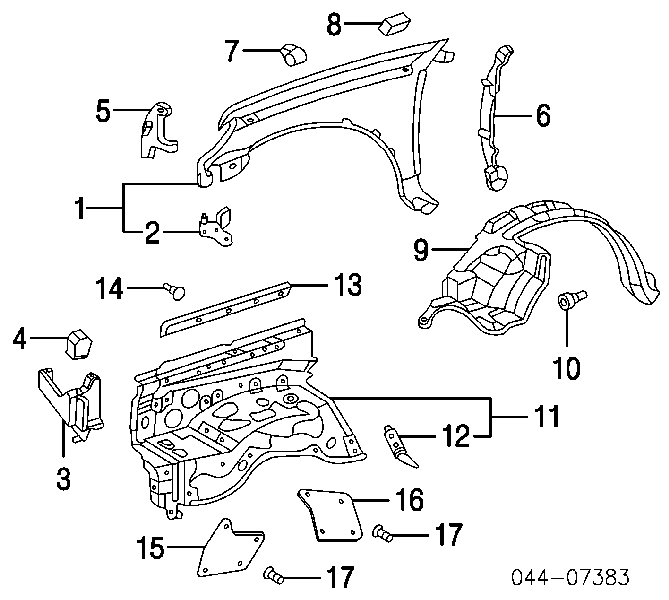 9046710173 Toyota 