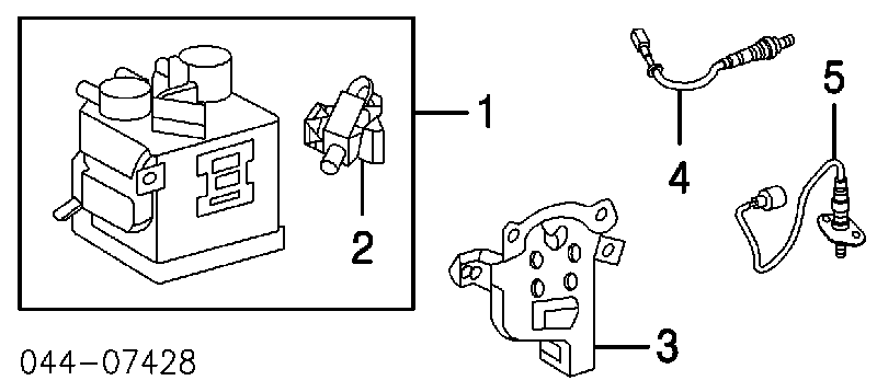Sonda lambda, sensor de oxigênio até o catalisador Toyota 8946550060 preço, a partir de 77,43 USD