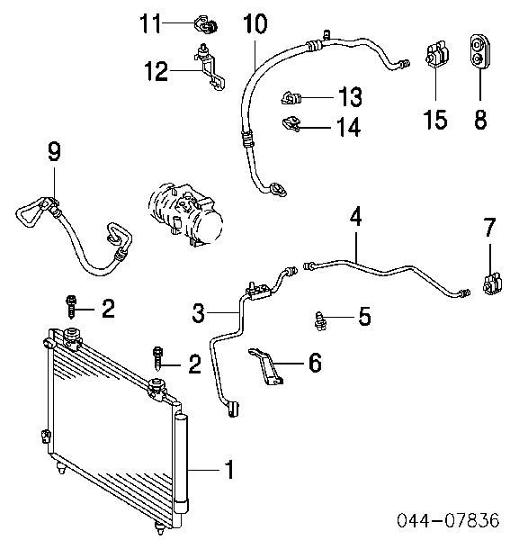 Radiador de aparelho de ar condicionado Toyota 8845002150 preço, a partir de 80,02 USD