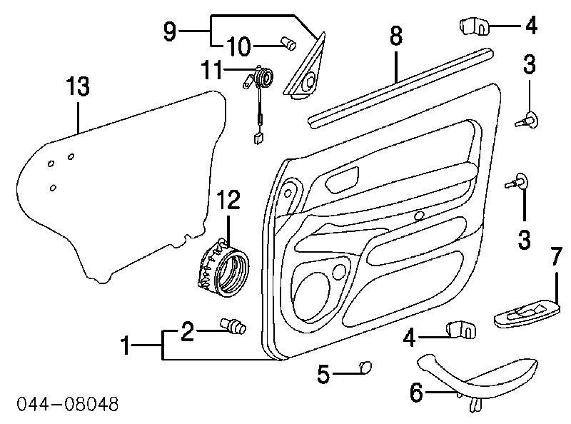 Cápsula (prendedor) de fixação de revestimento da porta Subaru 909130115 preço, a partir de 0,94 USD