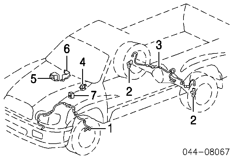 8918360010 Toyota Sensor de aceleração transversal (ESP)