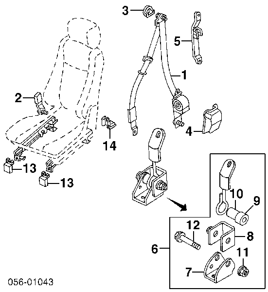 0911502100 Isuzu 