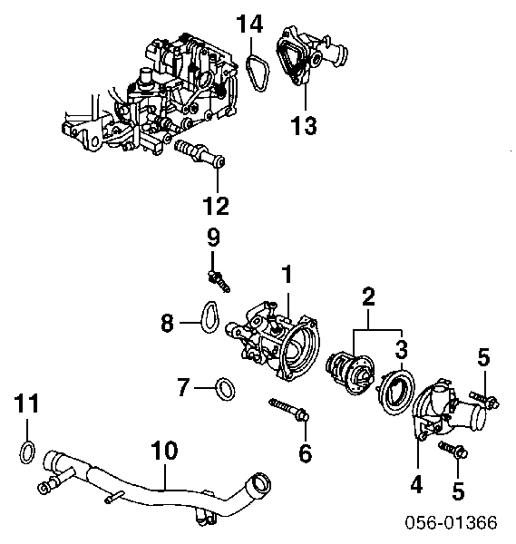 Anel de vedação de cano derivado do radiador Honda 91314PH7003 preço, a partir de 1,56 USD