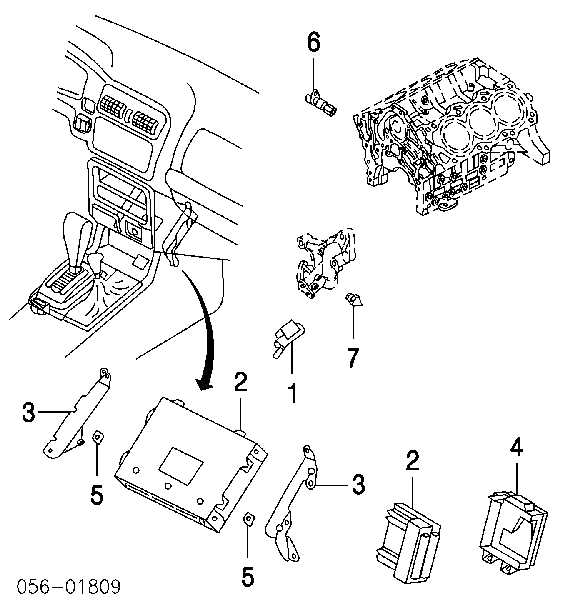 8971363250 Isuzu Bobina de ignição