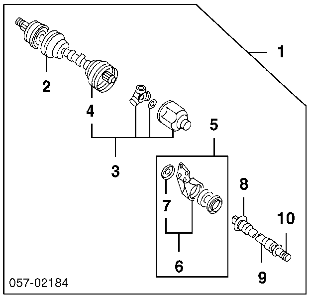 Compre MB526907 Mitsubishi Bota de proteção interna de junta homocinética do semieixo dianteiro