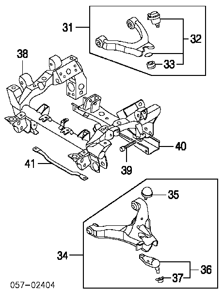 MR418235 Mitsubishi Bota de proteção de suporte esférico inferior