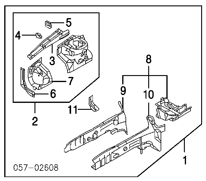 MR586687 Mitsubishi 