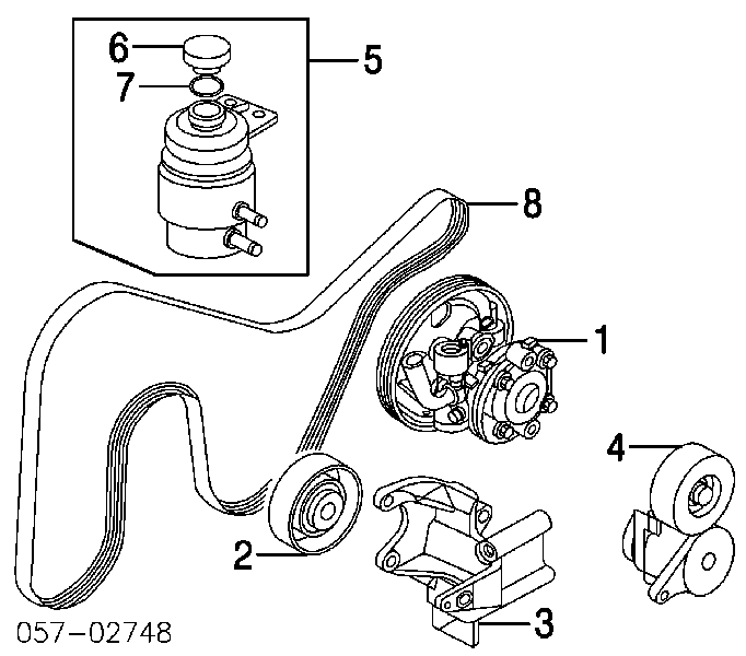 55189677 Fiat/Alfa/Lancia Correia dos conjuntos de transmissão