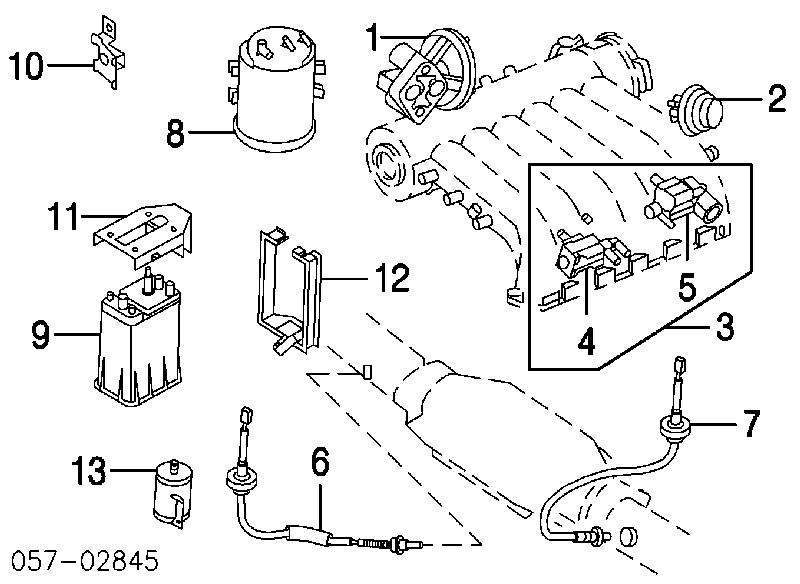 Válvula solenoide de regulação de comporta EGR AND 3S133007 preço, a partir de 31,32 USD