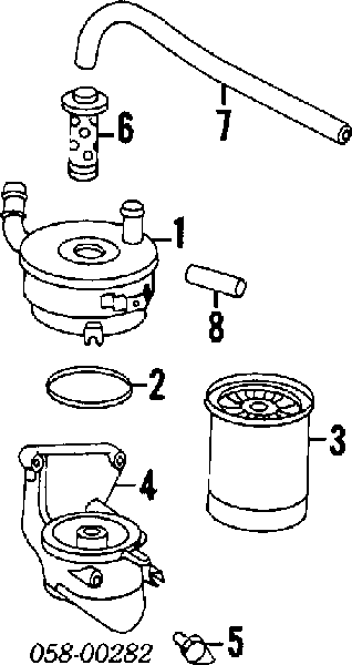 25240KA050 Subaru Sensor de pressão de óleo
