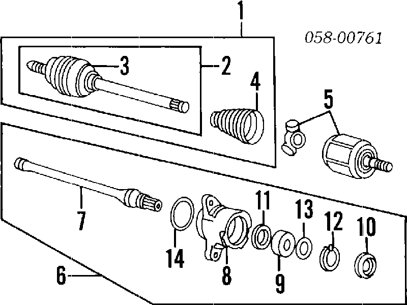 44333SP0014 Honda