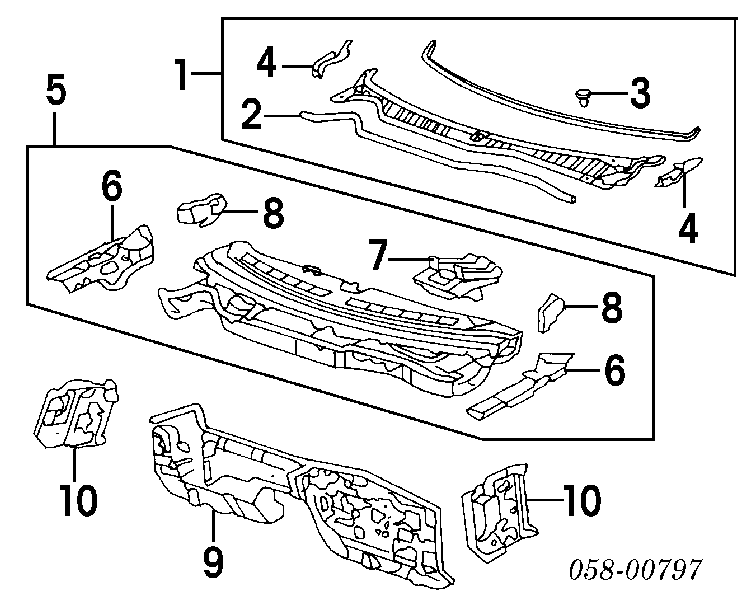 90687SA5003 Honda