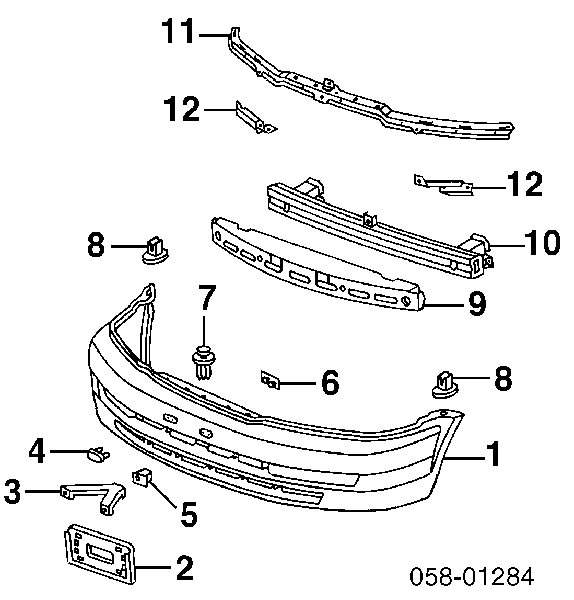 Cápsula (prendedor) de fixação do pára-choque dianteiro Honda 91503SZ5003 preço, a partir de 0,52 USD