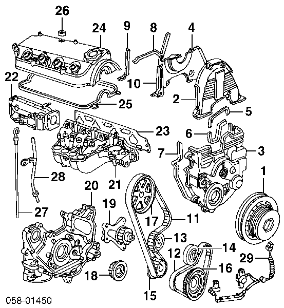 Sensor de posição (de revoluções) de cambota Honda 37840P0AA01 preço, a partir de 29,15 USD