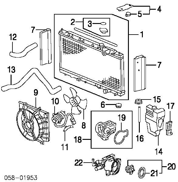 Bomba de água (bomba) de esfriamento Honda 19200P72013 preço, a partir de 32,80 USD