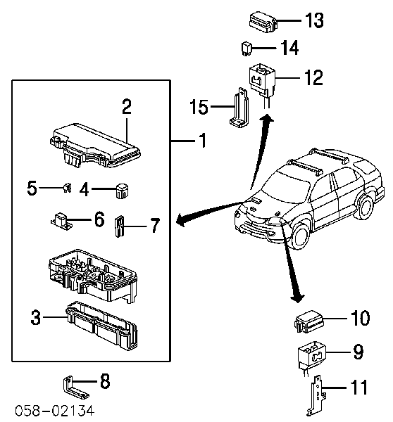Relê elétrico multifuncional Honda 39794S10003 preço, a partir de 15,34 USD