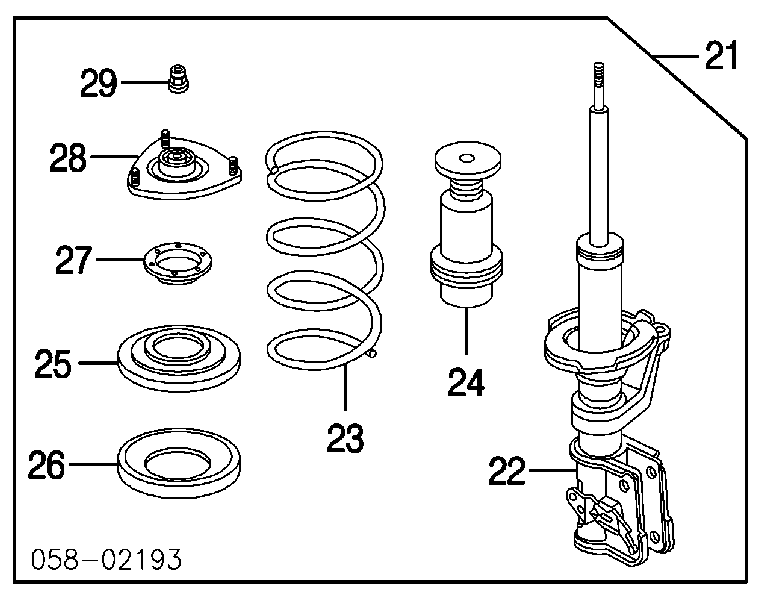 Suporte de amortecedor dianteiro Honda 51920S5A014 preço, a partir de 25,22 USD