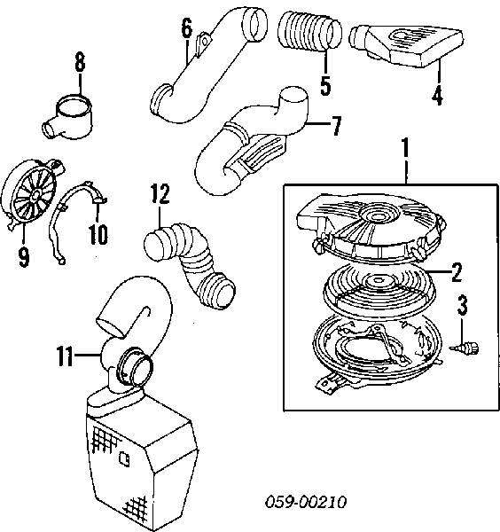 1365071C00 Suzuki Sensor de temperatura do fluido de esfriamento
