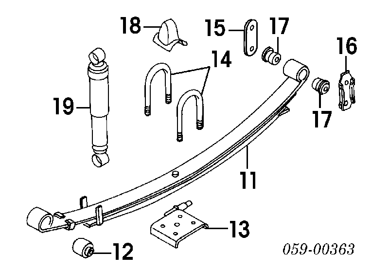 Amortecedor traseiro Suzuki 4170070A00000 preço, a partir de 67,66 USD