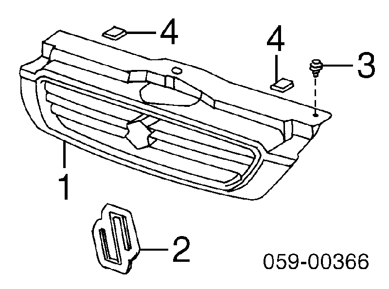 Grelha do radiador Suzuki 7211160G01 preço, a partir de 32,59 USD