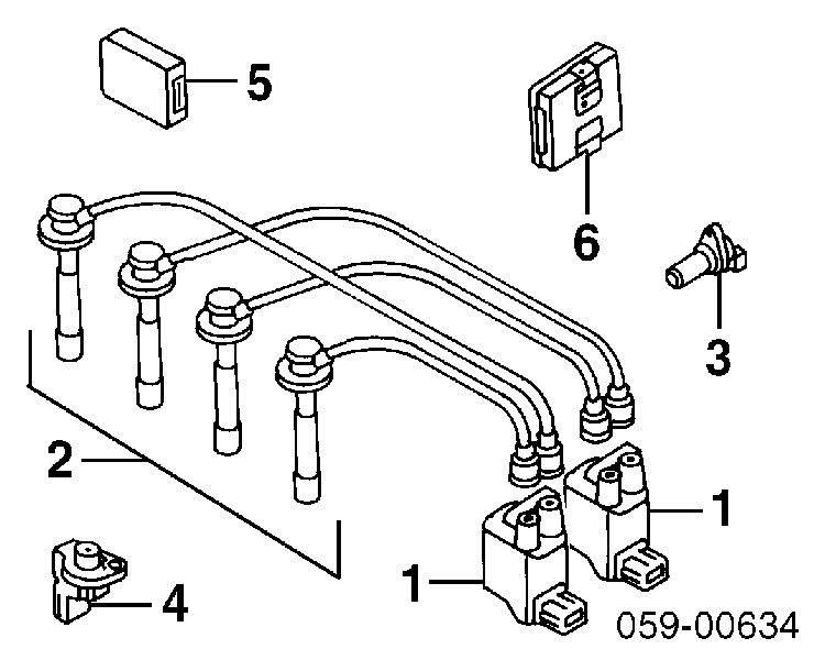 550347A ERA Sensor de posição da árvore distribuidora