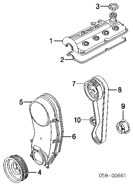 Vedante de tampa de válvulas de motor Japan Parts GP801 preço, a partir de 5,44 USD
