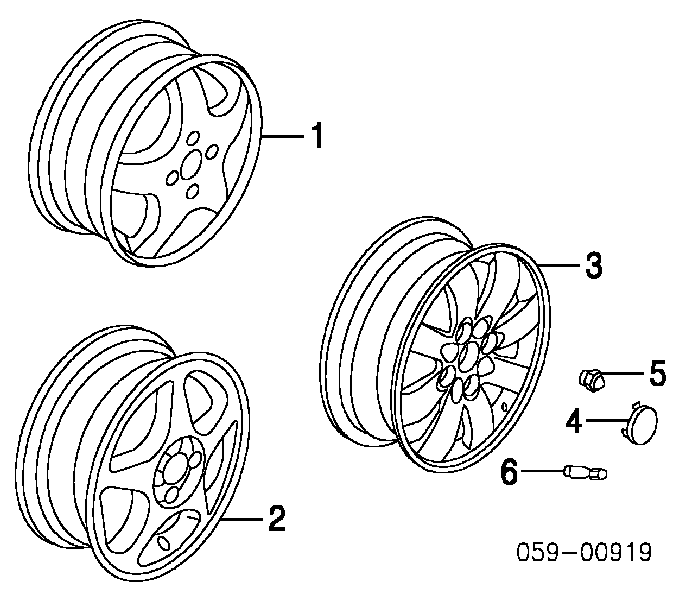 Porca de roda Suzuki 915912057 preço, a partir de 3,32 USD