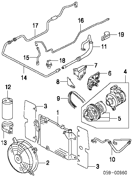 9533072B10 Suzuki Tanque de recepção do secador de aparelho de ar condicionado