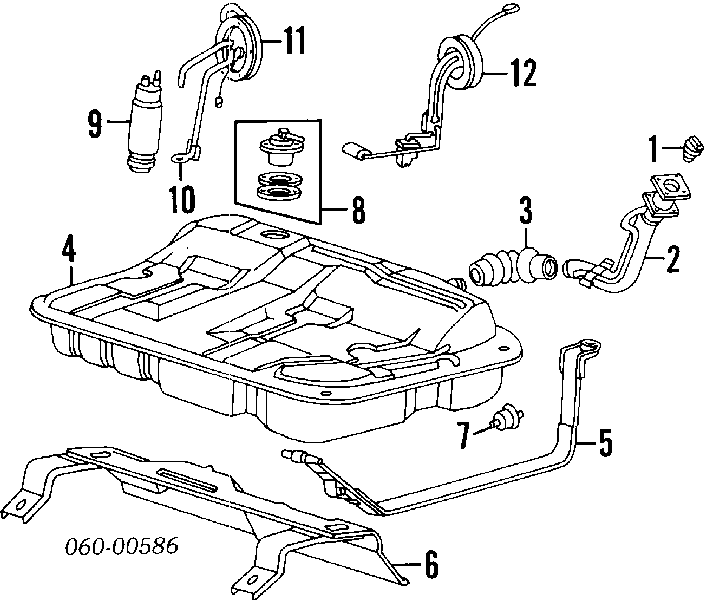 Compre 8950104020 Toyota Bomba de combustível elétrica submersível