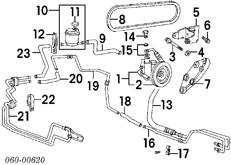 12311341779 BMW Correia dos conjuntos de transmissão