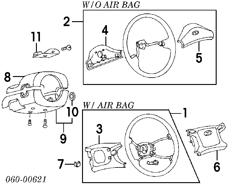 Volante para Hyundai Accent I 