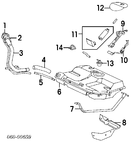 Bomba de combustível elétrica submersível Hyundai/Kia 3111122050 preço, a partir de 54,51 USD