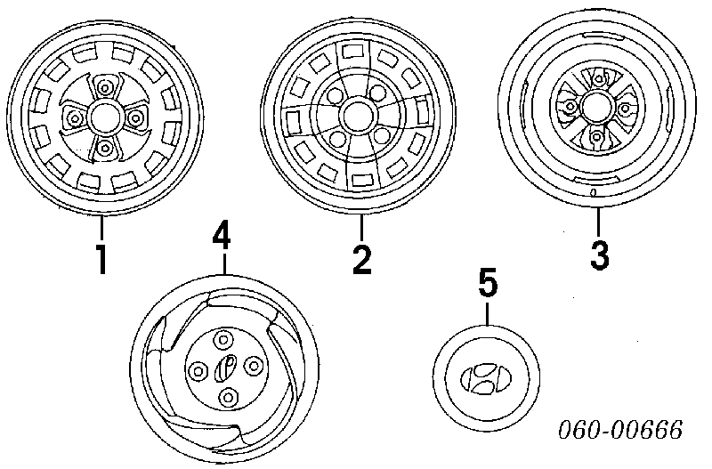 336095 Triclo Porca de roda