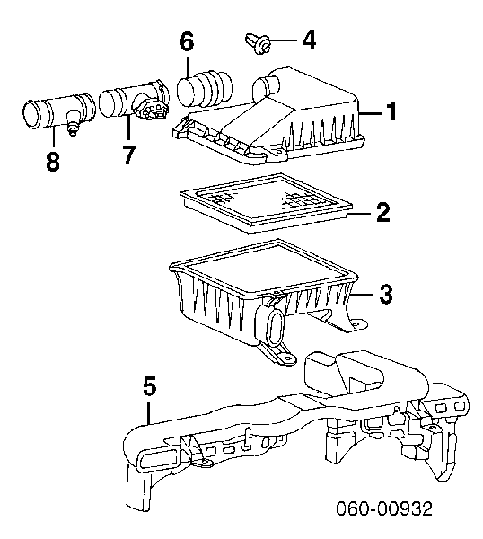 Sensor de fluxo (consumo) de ar, medidor de consumo M.A.F. - (Mass Airflow) Bremi 30163 preço, a partir de 61,29 USD