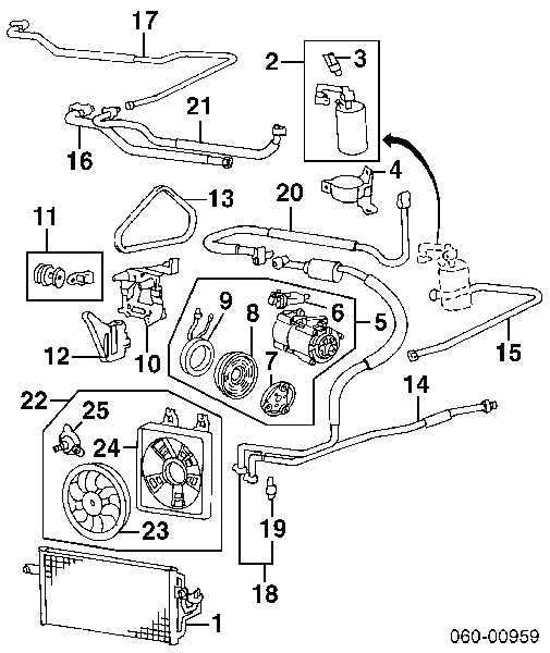 Radiador de aparelho de ar condicionado Hyundai Sonata preço, a partir de 113,12 USD
