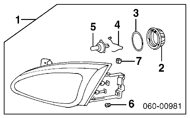 9219237000 Hyundai/Kia Tampa das luzes traseiras