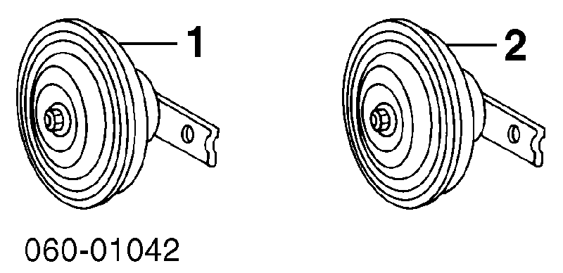Sinal sonoro (cláxon) para Hyundai Sonata IV EU4