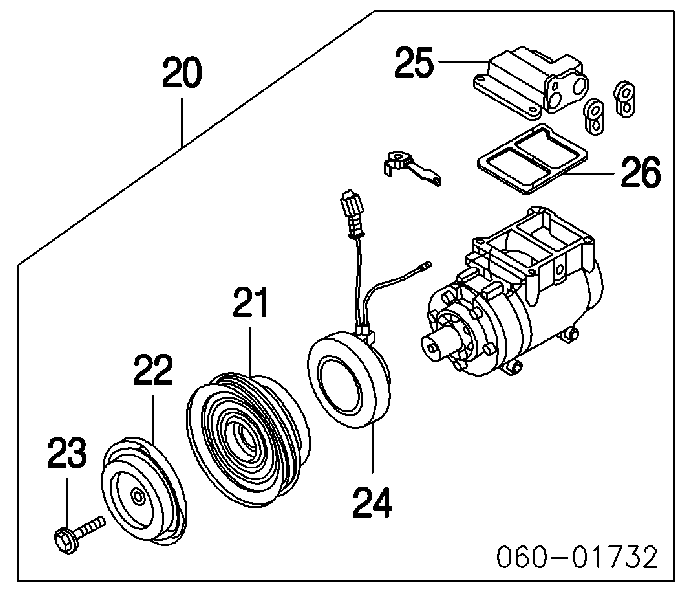 Compressor de aparelho de ar condicionado KTT090064 Thermotec