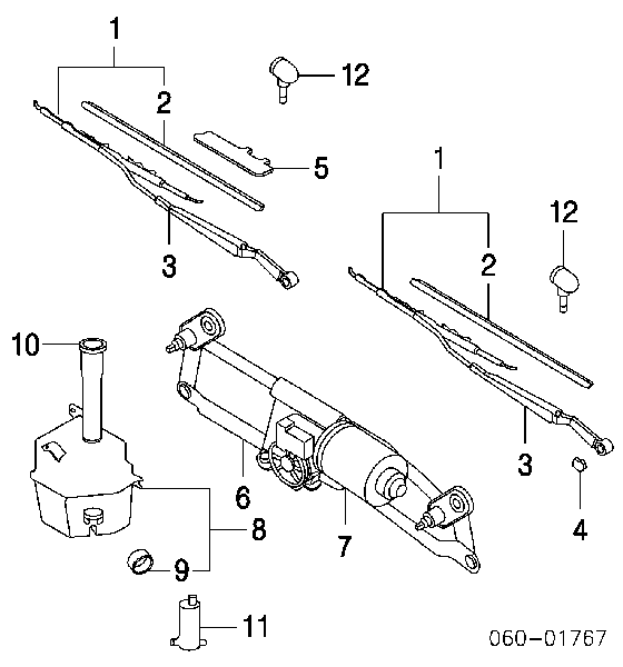 9862214200 Hyundai/Kia Vedante anular de bomba de fluido para lavador