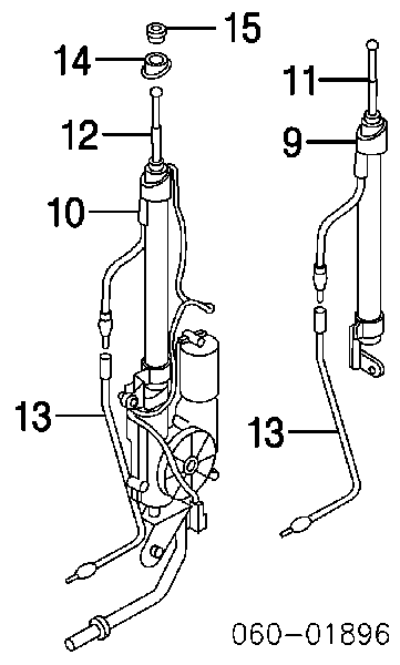 Antena para Hyundai Sonata IV EU4
