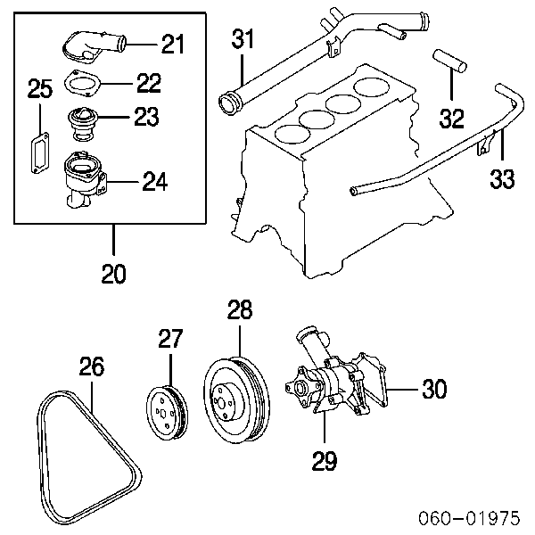 Caixa do termostato Hyundai/Kia 2562026120 preço, a partir de 25,83 USD